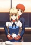 emiyashirouandsaberfatestaynightandfateseriesdrawnbyfatelin[...]