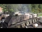 18+ Шахтерск. Последствия прямого попадания из танка в БМД [...].webm