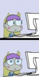 Star is looking at monitor.png