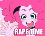 Pinkie Pie rape time.gif
