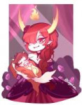 Heka with her child.png