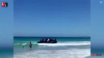 Высадка беженцев на публичном пляже Испании !.mp4