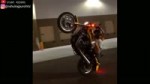 Crazy girl doing Stunts with Harley Davidson Roadster - Rol[...].mp4