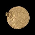 Gold bracteate Anglo-Frisian, AD 450-500 From Undley Common[...].jpg