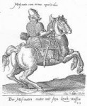 Русский конный воин, немецкая гравюра XVI века Герберштейн.jpg