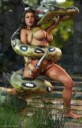 cavewomanvsgiantsnakebytiangtam-daz7b7b.jpg