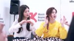 160914 다이아 돌잔치 정채연 백예빈 하트를 쪼개면.mp4