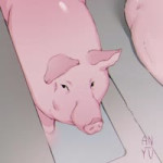 свинья булькает нарисовано.mp4