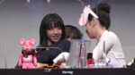 Chaeyoung sitting on Momos lap and Dahyun getting jealous😂 at first Twice fanmeeting after 3 year!!.mp4