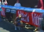 Paula Radcliffe London Marathon 2005 - Peeing and Winning.webm