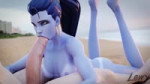 Widowmaker beach blowjob WM.mp4