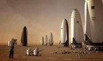 Fleet of SpaceX ITS spaceships on Mars by Sam Taylor.jpg