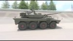 JGSDF - 105mm 8X8 Maneuver Combat Vehicle (MCV) Testing [10[...].mp4