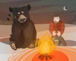 Campfire with the Old Bear by Danielle Tyler.jpg