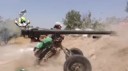 ريف ادلب وادي الضيف تدمير دبابة لجيش النظام بصاروخ  .webm