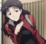 Evangelion-anime-anime-gifki-Katsuragi-Misato-1