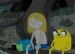 AdventureTime-FinnAndJakeInRain.gif