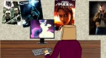 anon and pony.webm