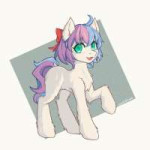 3054777safeocearth+ponyponyearth+pony+ocfluffyopen+mouthopen+smileraised+hoofsmilingsolo.jpg