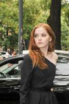 Ellie-Bamber-in-Black-Dress-at-Fashion-Week--04.jpg