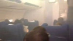 облака просочились в самолёт.webm