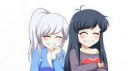 laughing pure maidens