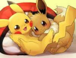 eeveeandpikachupokemongameandetcdrawnbydagashidaga2626sampl[...].jpg