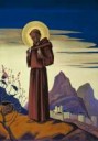 Н. К. рерих - Святой Франциск (1931) #символизм.jpg