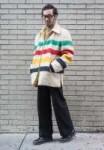 Taevon, 22“I’m wearing a vintage Hudson’s Bay coat, an