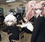 Nagito-Komaeda-Junko-Enoshima-Hajime-Hinata-GIF-Danganronpa[...].gif