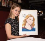 Melissa Benoist - Gets Caricature at Sardis in New York Cit[...].jpg