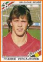 Frankie VERCAUTEREN Belgique 1986
