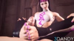 (No sound)Juri Han footjob [Street Fighter;Porn;Pov;Hentai;Foot fetish;feet;Wors.mp4