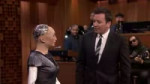 Sophia the Robot and Jimmy Sing a Duet of Say Something1.webm