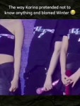 Winter just accepts her fate 😂 #지젤 #에스파 #카리나 #닝닝 #윈터 #aespa #ningning #karina #giselle #winter.mp4