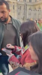 Jennie Signing Autographs in Paris  ｜ BLINKs Go Crazy! #jennie #shorts [dY0GaHkl70].webm