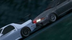 [Initial D] FC3S vs R32 GT-R. Остановка.webm