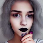 beautiful cute skinny e-girl with grey lipstick on lips (1).png