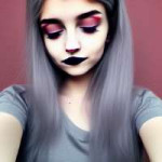 beautiful cute skinny e-girl with grey lipstick on lips (3).png