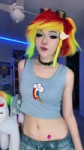 7323356748952112426@starlightillusion ➜ i couldnt think of a good caption so you can caption this yourself in the comments as a silly game #rainbowdashcosplay #rainbowdash #cosplay #mlpcosplay #mylittlepony #mylittleponycosplay #cosplayersofti[h264].mp4