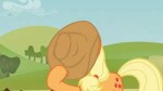 ApplejackcoversfacewithhatS03E08.png