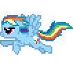 FANMADEDesktopponiesRainbowDashflyingleft[1].gif