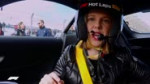 Millie Bobby Brown-s Lap With Lewis Hamilton - F1 Pirelli Hs.mp4