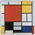 PietMondriaan,1921-Compositionenrouge,jaune,bleuetnoir