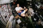 1997.06.06STS-84 Commander Charlie Precourt and Jean-Franco[...].jpg