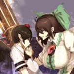 reiuji utsuho and shameimaru aya (touhou) drawn by kikimifu[...].png