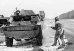 Военная техника, работающая в зоне Чернобыльской катастрофы.jpg