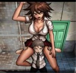 Danganronpa 2 - Akane on shoulders.jpg