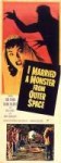 POSTER - I MARRIED A MONSTER FROM OUTER SPACE