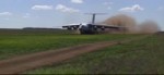 Ильюшин Ил-76 посадка на грунт.webm